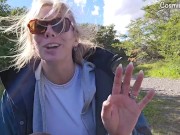 Caught Naked Waterfall Yoga!! LOST MY CLOTHES