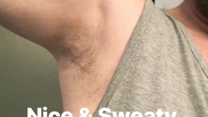 Nice & Sweaty Balls After My Workout Get Blended With A Load Of My Hot Cum For You To Smell