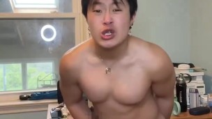 Asian Boy Fingers Bussy And Masturbates