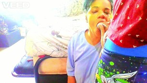 AFRICAN COUPLE AT HOME BLOWJOW EBONY BIG DICK SUCKED