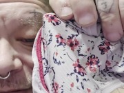 Sniffing piggy's panties 5/16