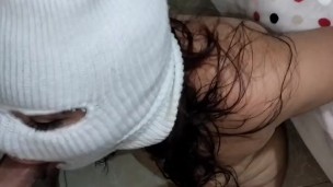 Mi Novia Culona Con Tetas Naturales Me Invita Follar Su CULO CUM ON ASS