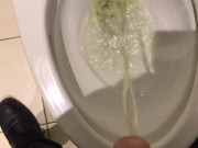 Pissing At My Work For A Full Day 11/16