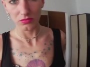 Getting my submissive toy ready to fuck 14/16