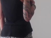 Getting my submissive toy ready to fuck 2/16