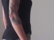 Getting my submissive toy ready to fuck 6/16