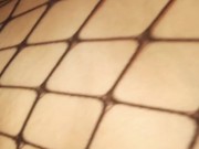 Used her rough in stockings, every hole stretched