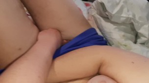 While my girlfriend is lying next to me, I riskily treason on her with another girl