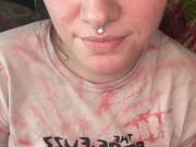 Smoking Brunette Babe - Full Vids On OF 11/16