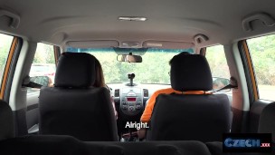 She gets super horny after a HIGH SPEED POLICE CHASE - CzechXXX