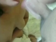 Con el amigo de mi esposo poniéndole los cuernos 16/16