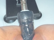 Machine Fucks Wet Pussy 1/16