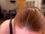 POV: Redhead Shocked by Huge Facial, Swallows 5/16