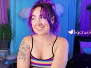 pee countdown + cleavage tease (FULL VIDEO)