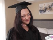 Girl next door gets grad gift from step-dad