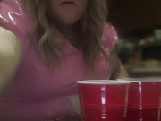 Sissy go outside then do easier egg 10/16