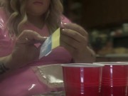 Sissy go outside then do easier egg 9/16