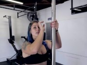 Watch Alt Fit Chick Handle A Pole & Work Her Grip 3/16