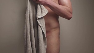 Come watch me strip for you while I stroke my cock