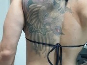 Dripping Sweat. Flexed Biceps. Raw Power. WATCH THE FULL VIDEO ON C4S 1/16