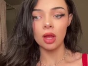 Don’t let the 5’3 fool you… she’s got a mouth on her (and it’s not just for talking) 10/16