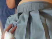 THE HORNY STEPSISTER LIKES TO DRESS UP AS A KITTEN TO FUCK (SHORT VIDEO)