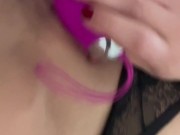 Fucking myself with a vibrator 15/16