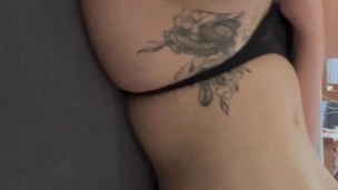 Fucking myself with a vibrator