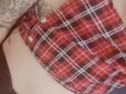 Écolière qui aime ce la mettre pour ce faire mouiller fort 12/16