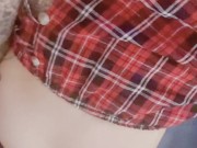 Écolière qui aime ce la mettre pour ce faire mouiller fort 7/16