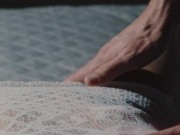 He ties me to the bed and makes me come with pussy-eating sex toys 2/16