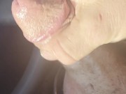 So horny had to pull over and stroke it in the car 16/16