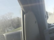 So horny had to pull over and stroke it in the car 2/16