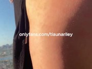 Hot Blonde Ass Reveal - Juicy Cheeks Out Live! 11/16