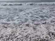 Salimos a caminar desnudos a la playa 12/16