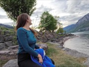 Cute stepsis Creampied massively to orgasm after family trip !!! 2/16