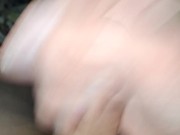 Chilling in bed with happy ending