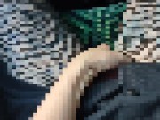 Rubbing pussy on bus 10/16