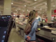 Remote vibe teasing walk! Pussy juice gushing, creampie climax💦 6/16