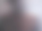 Natural blonde shows off armpits in shower