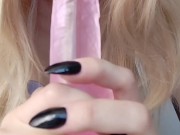 Blonde toy blowjob 10/16