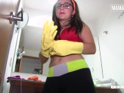 Oily POV Sex with Chubby Latina Maid Francis Restrepo - MAMACITAZ 2/16