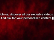 Teaser of our very first video! Your little faceless fuck doll is ready !Give us some love guys! 14/16