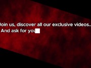 Teaser of our very first video! Your little faceless fuck doll is ready !Give us some love guys! 15/16