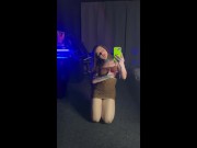 Touch Me There, brunette in a short dress for you 10/16