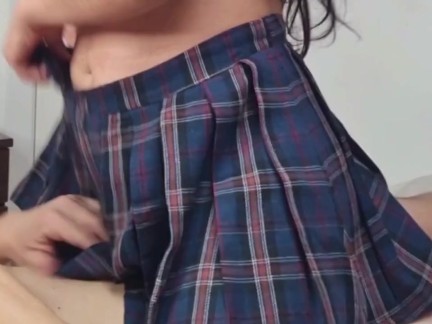 18 Year Old Schoolgirl With Big Ass Having Sex With Her White And Older StepFather For thumbnail