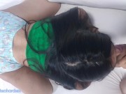 catching my stepsister's very sexy ass in shorts