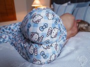 Step Mom Wakes up to Hard Cock of Step Son He helps MILF to cum quick 16/16