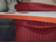 Jugando Con Mi Coño En Mi Período En El Piso De la sala 3/16