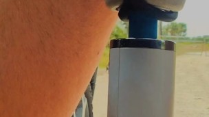 Lots of pre-cum telling how good it feels announcing his great orgasm with slow motion